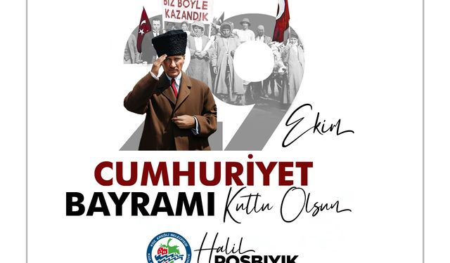 POSBIYIK, CUMHURİYETİN 102. YILINI KUTLADI