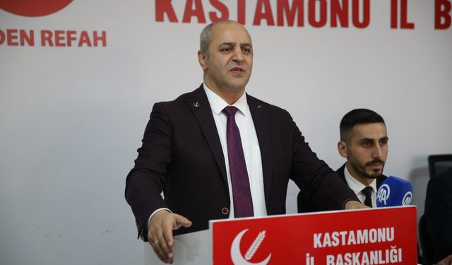 Yeniden Refah Partisi Genel Başkan Yardımcısı Zor, Kastamonu'da konuştu: