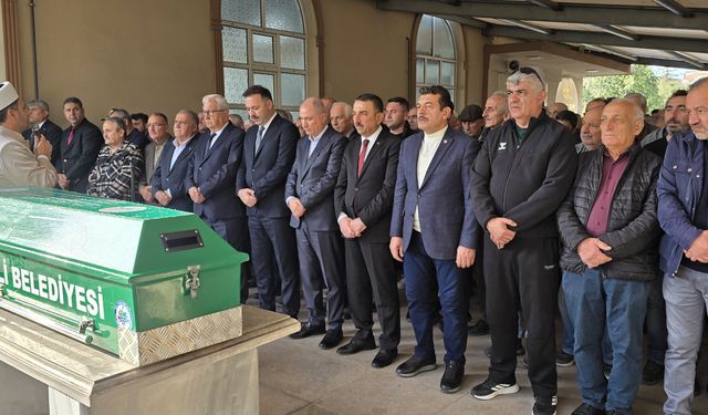 BAŞKANVEKİLİ ALA'NIN ENİŞTESİNE SON GÖREV