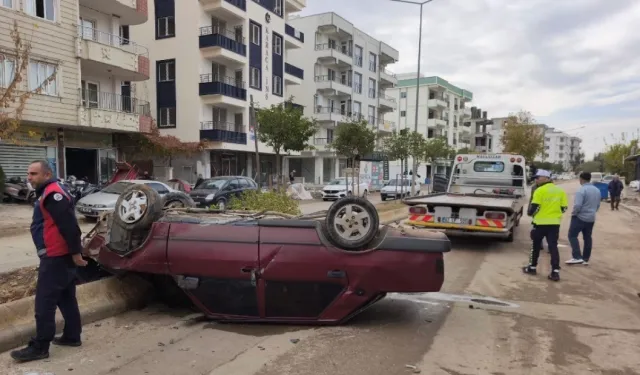 Adıyaman'da iki araç çarpıştı: 1 ağır yaralı