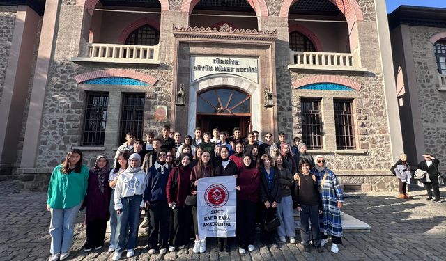 Alaçam'da lise öğrencileri Ankara'yı ziyaret etti