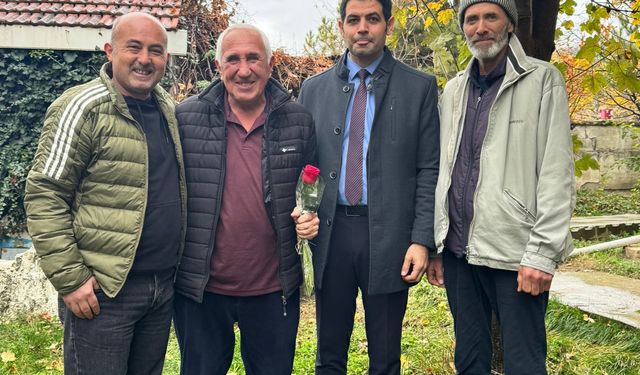 Bolu'da özel gereksinimli öğrencilerden emekli öğretmenlere ziyaret