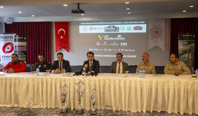 Burhan Turan Türkiye Baja Şampiyonası'nın 4. ayağı Bolu'da yapılacak