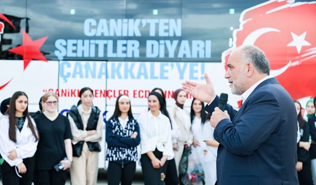 Canik Belediyesi öğrencilere Çanakkale gezisi düzenlemeye devam ediyor