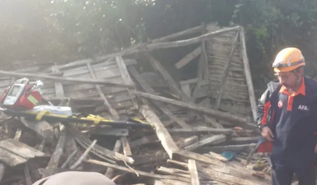 ENKAZ ALTINDA KALDI, HAYATINI KAYBETTİ