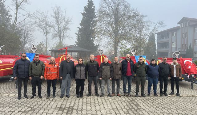 Düzce'de orman köylülerine su tankeri desteği