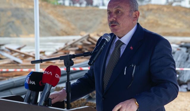 Eski TBMM Başkanı Mustafa Şentop, Bolu'da konuştu: