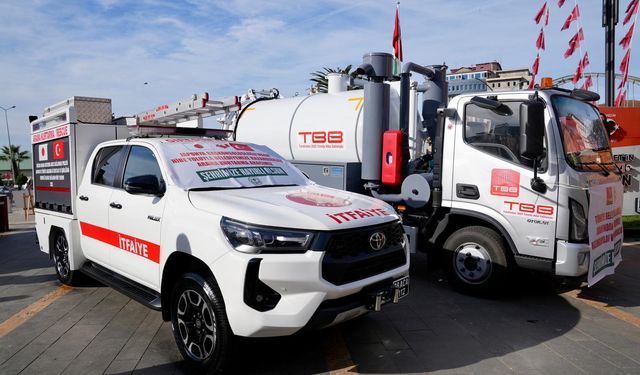 Giresun Belediyesi'ne araç desteği sağlandı