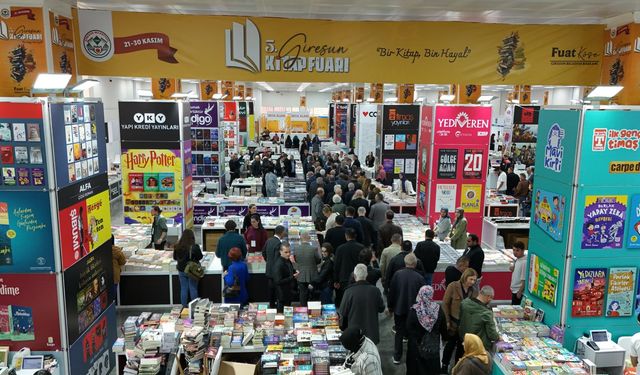 Giresun'da '5. Kitap Fuarı' açıldı