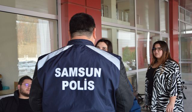 Havza'da 645 kadına şiddetle mücadele bilgilendirilmesi yapıldı