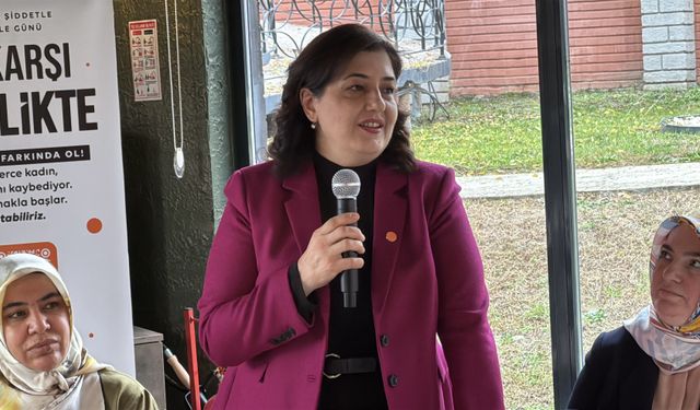 Karabük'te Kadına Yönelik Şiddete Karşı Uluslararası Mücadele Günü kapsamında etkinlik düzenlendi