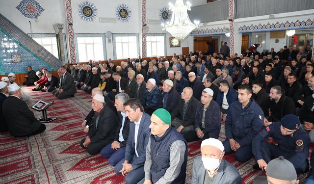 Karabük'te şehit Astsubay Kıdemli Başçavuş Nuri Özcan için mevlit okutuldu