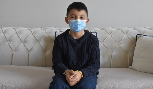 Lösemi hastası 8 yaşındaki Mirza iki yıllık tedavinin ardından hayata tutundu