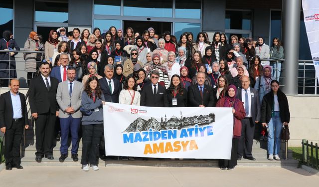 'Maziden Atiye' programı kapsamında gençler Amasya'yı gezecek