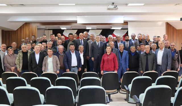 Merzifon'da Köylere Hizmet Götürme Birliği Genel Kurul Toplantısı yapıldı