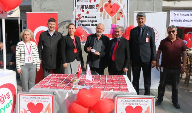 Of'ta, Organ Bağışı Haftası etkinliği düzenlendi