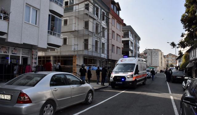 Ordu'da inşaattan düşen işçi ağır yaralandı