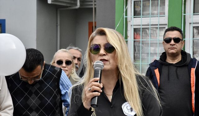 Ordu'da lösemiyi yenen 8 yaşındaki Mirza için gökyüzüne balonlar bırakıldı