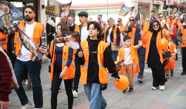 Ordu'da LÖSEV tarafından farkındalık yürüyüşü düzenlendi