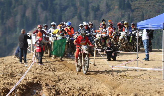 Rize'de düzenlenen Türkiye Enduro ve ATV Şampiyonası tamamlandı