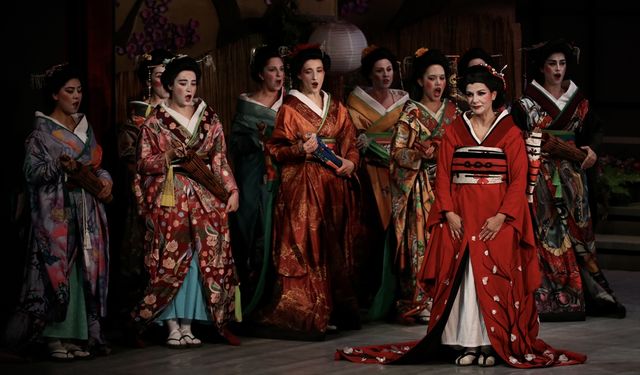 Samsun Devlet Opera ve Balesi 'Madama Butterfly' operasını sahneledi