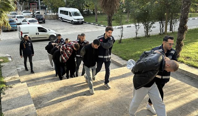 Samsun merkezli 5 ilde dolandırıcılık operasyonunda 12 gözaltı