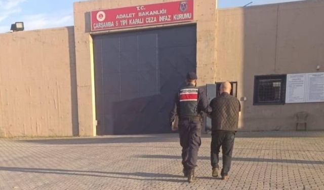 Samsun'da 5 yıl kesinleşmiş hapis cezası bulunan firari yakalandı