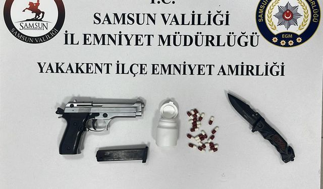 Samsun'da 'Narko Alan' uygulamasında 1 kişi yakalandı