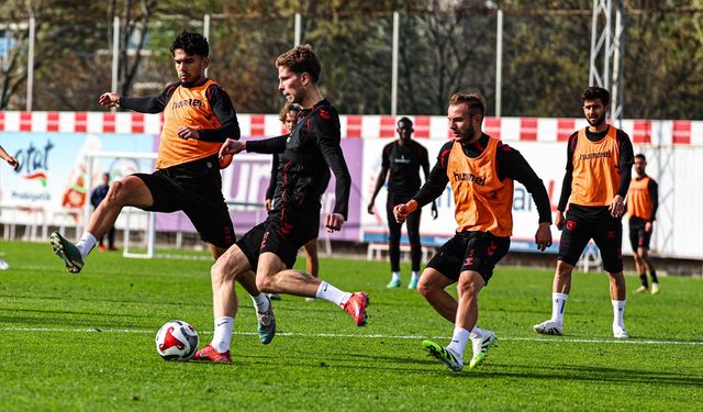 Samsunspor, Beşiktaş maçı hazırlıklarına devam etti