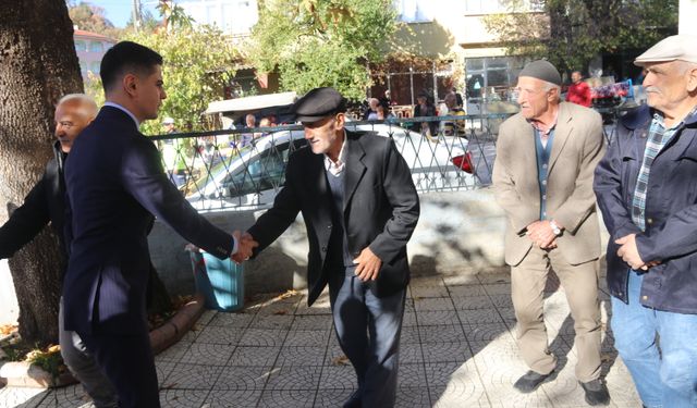 Taşova Kaymakamı Kartal köy ziyaretlerine devam ediyor