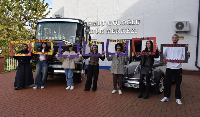 Trabzon'da üniversite öğrencileri 'Yeşilçam' etkinliğinde buluştu