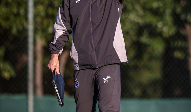 Trabzonspor, Başakşehir maçı hazırlıklarını sürdürdü