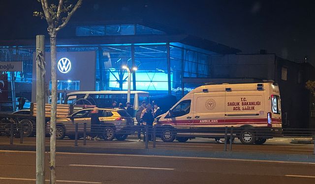 BULVARDA ZİNCİRLEME KAZA