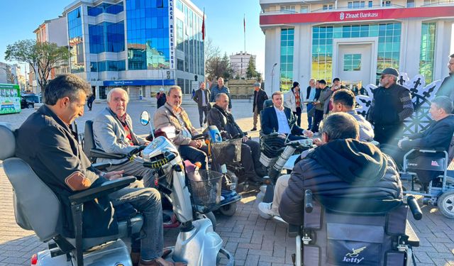 Alaca Kaymakamı Dinçer'den 3 Aralık Dünya Engelliler Günü Ziyareti