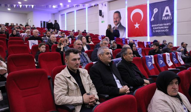 Anahtar Parti Kastamonu İl Başkanlığı 1. Olağan İl Kongresi yapıldı