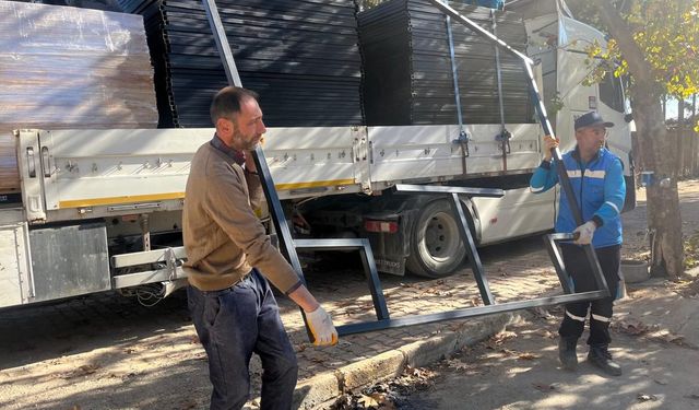 Bartın Belediyesinden Adıyaman'daki çevre düzenlemelerine destek