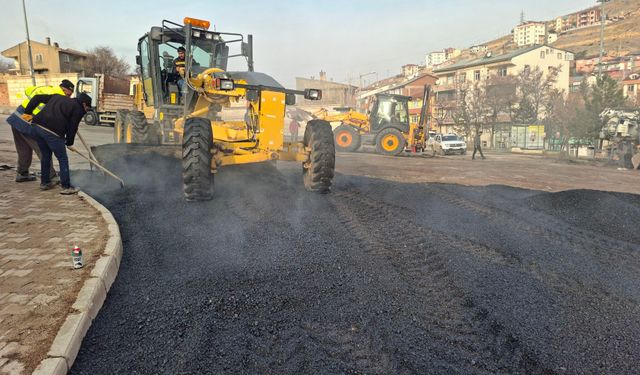 Bayburt Belediyesi asfalt çalışmalarını sürdürüyor