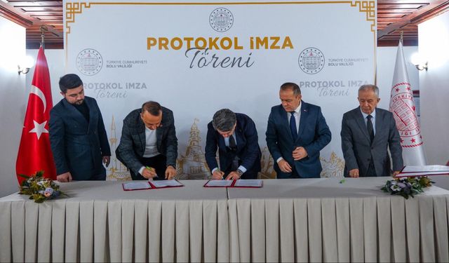 Bolu'da Dilber Akay Aile Sağlığı Merkezi protokolü imzalandı