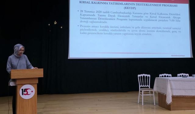 Boyabat'ta muhtarlara yönelik eğitim programı düzenlendi