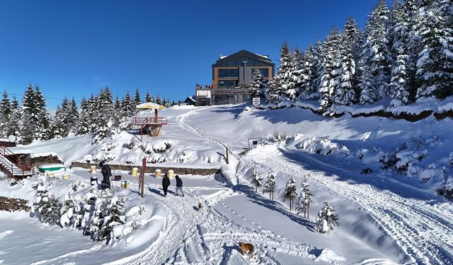 Çambaşı Kayak Merkezi kayak keyfi için gün sayıyor