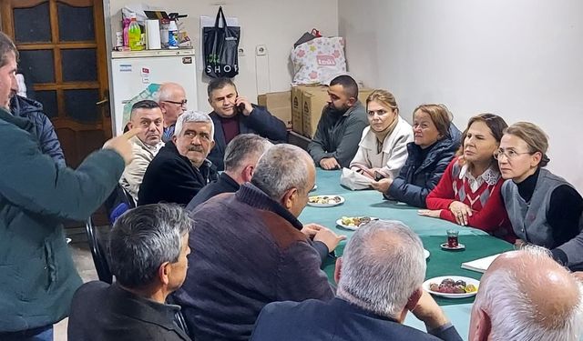 ÇAYLIOĞLU'NDA TOPLANDILAR