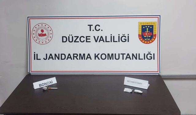 Düzce'de uyuşturucu operasyonunda yakalanan zanlı tutuklandı