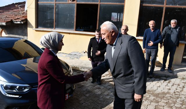 Gümüşhacıköy Kaymakamı Büşra Güneş, köy ziyaretlerine devam ediyor