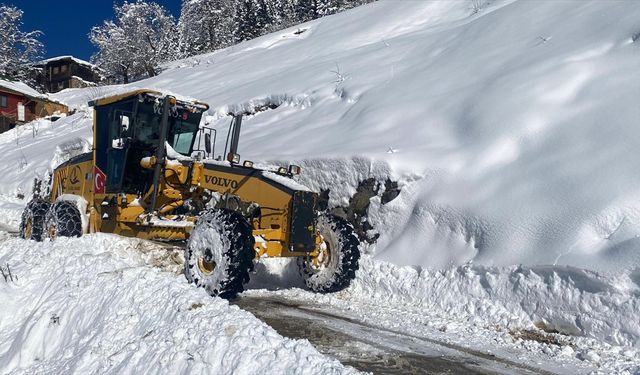 Karadeniz'in yüksek kesimlerinde kar ve soğuk hava etkili oluyor