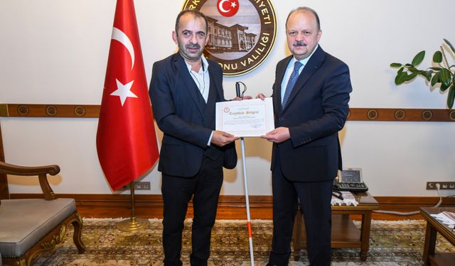 Kastamonu Valisi Dallı özel bireylerle bir araya geldi