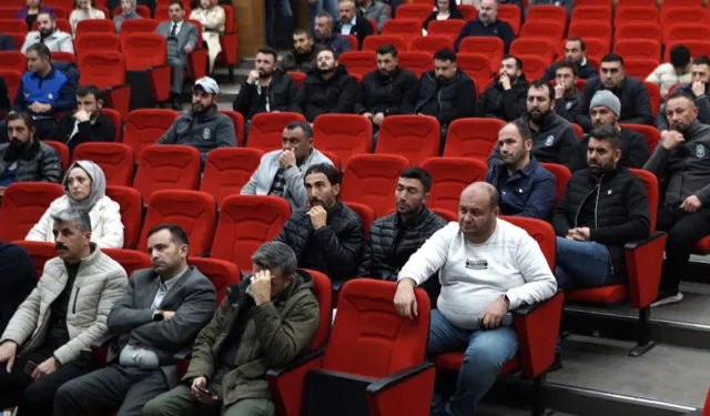 Kayseri Melikgazi personeline afet eğitimi