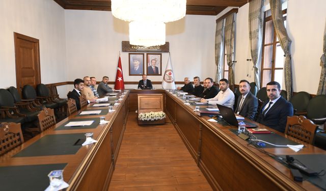 Seydiler Organize Sanayi Bölgesi Müteşebbis Heyeti toplandı