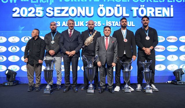 Türkiye Yağlı Güreş Ligi 2025 Sezonu Ödül Töreni gerçekleştirildi