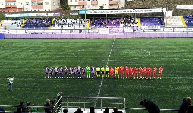 EREĞLİSPOR EVİNDE FARKLI KAZANDI