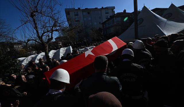 ŞEHİT POLİSİMİZE SON GÖREV